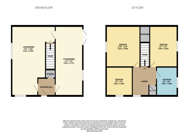 Floorplan for Blackrod, Bolton, Greater Manchester