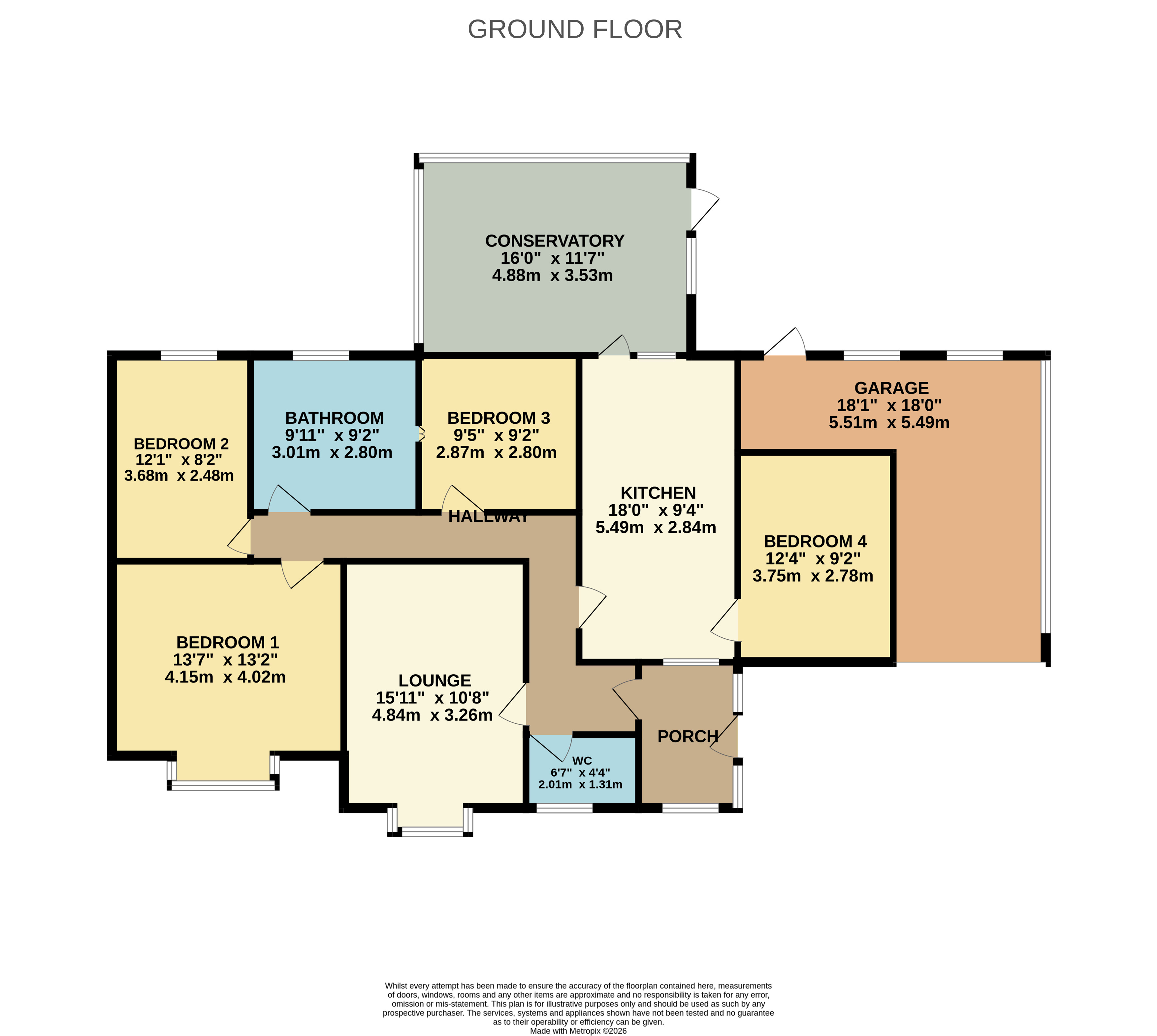 Floorplan for Bolton, Greater Manchester