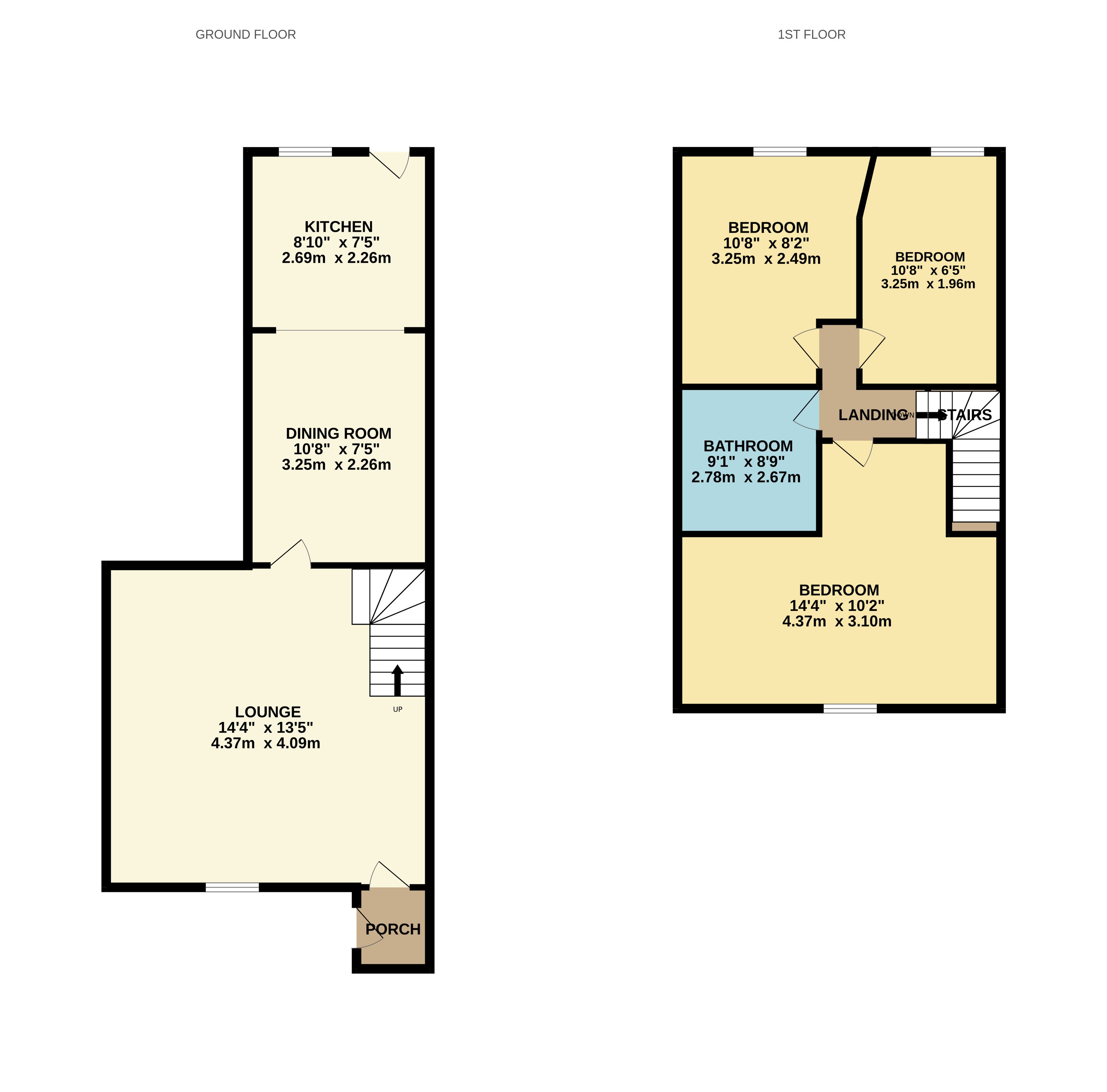 Floorplan for Bromley Cross, Bolton, Greater Manchester