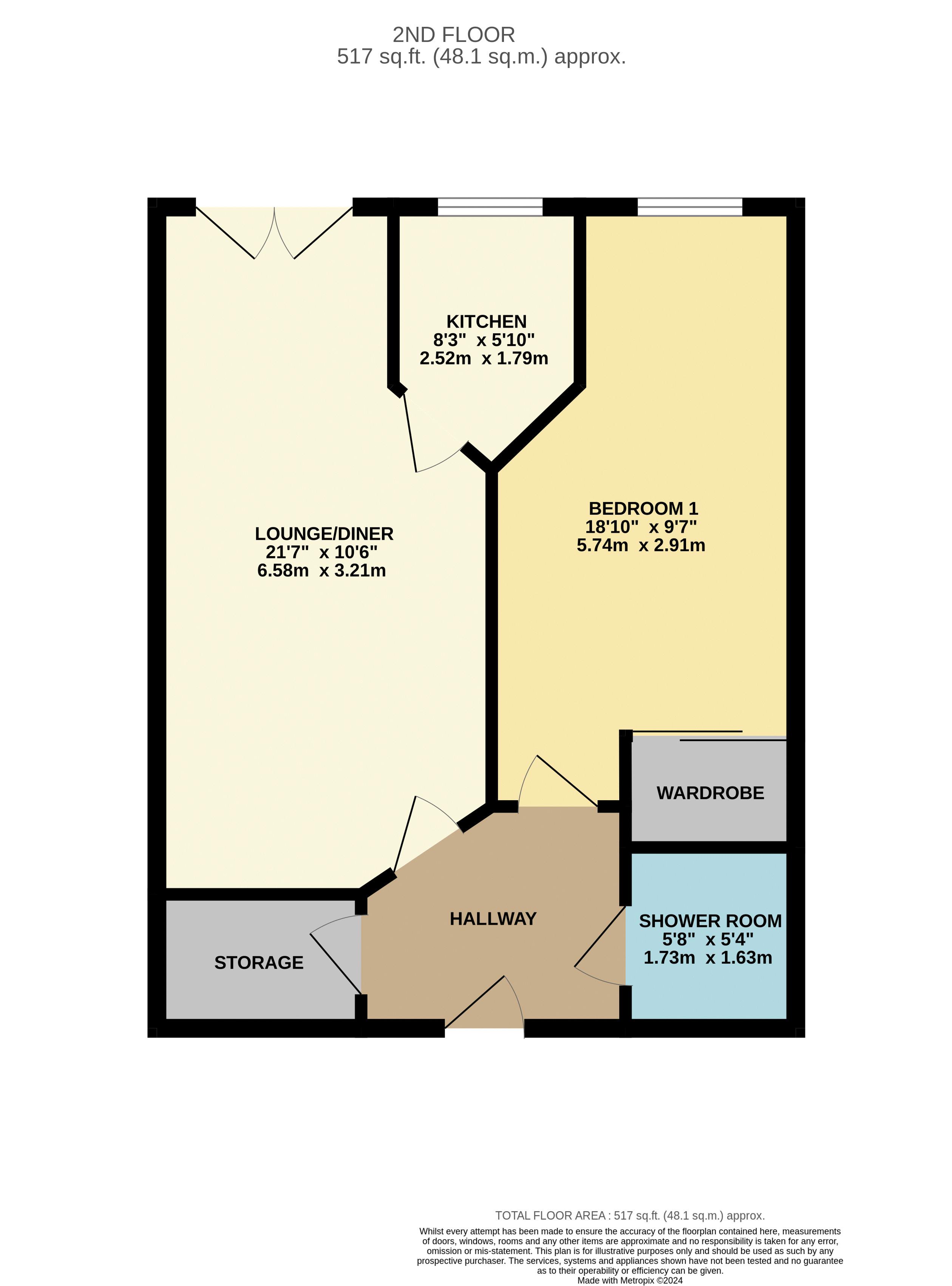 Floorplan for Horwich, Bolton