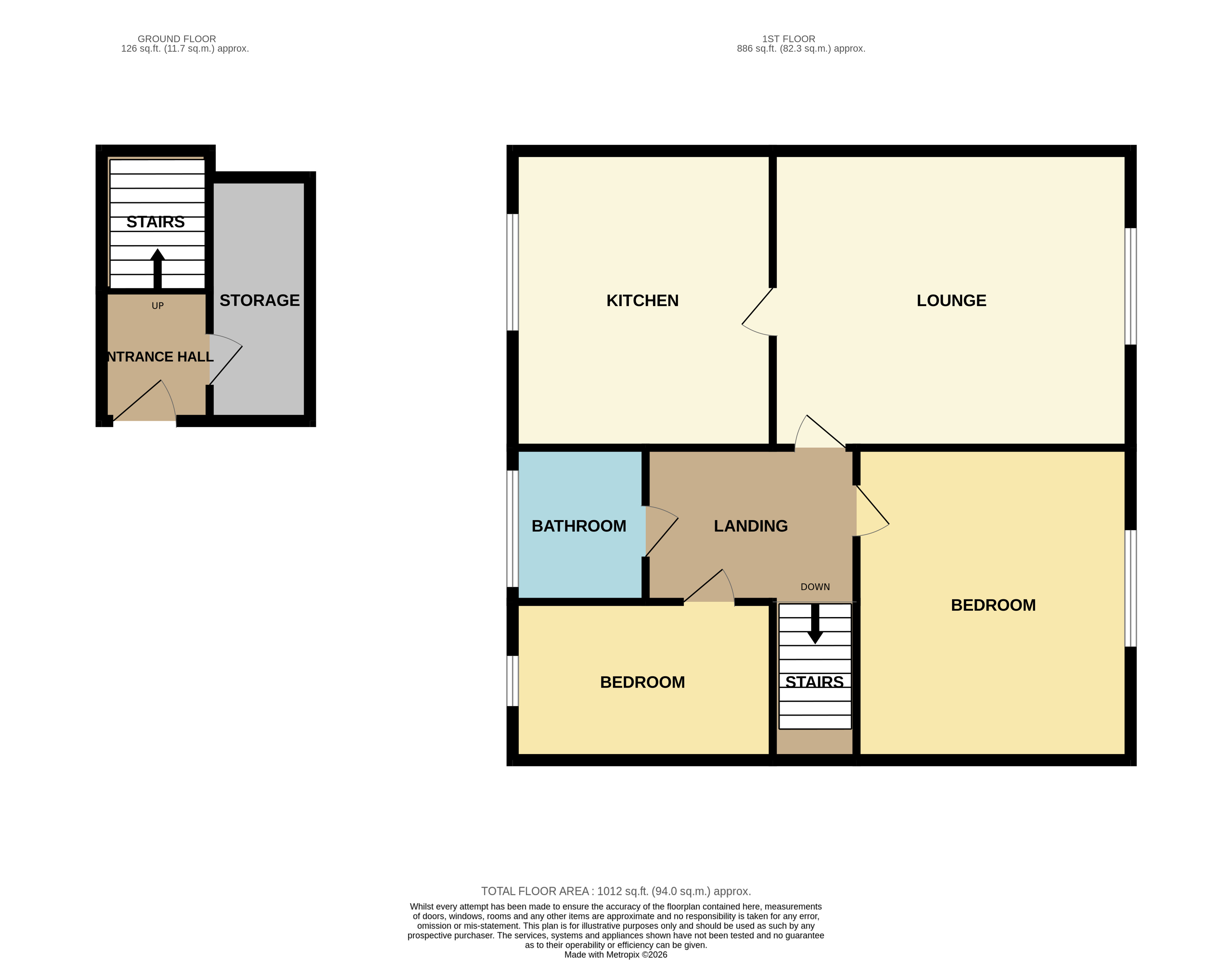 Floorplan for Horwich, Bolton