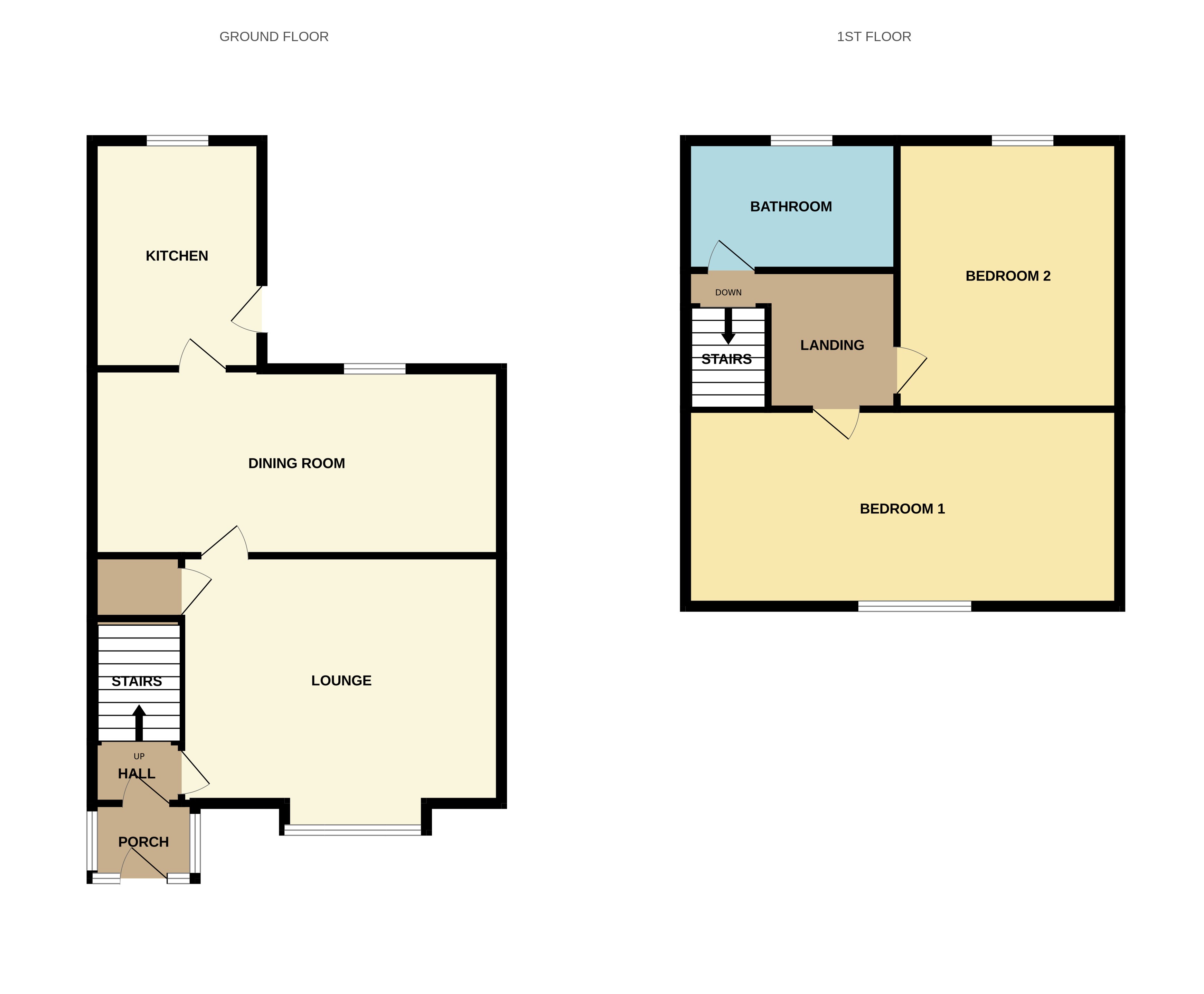 Floorplan for Westhoughton, Bolton, Greater Manchester