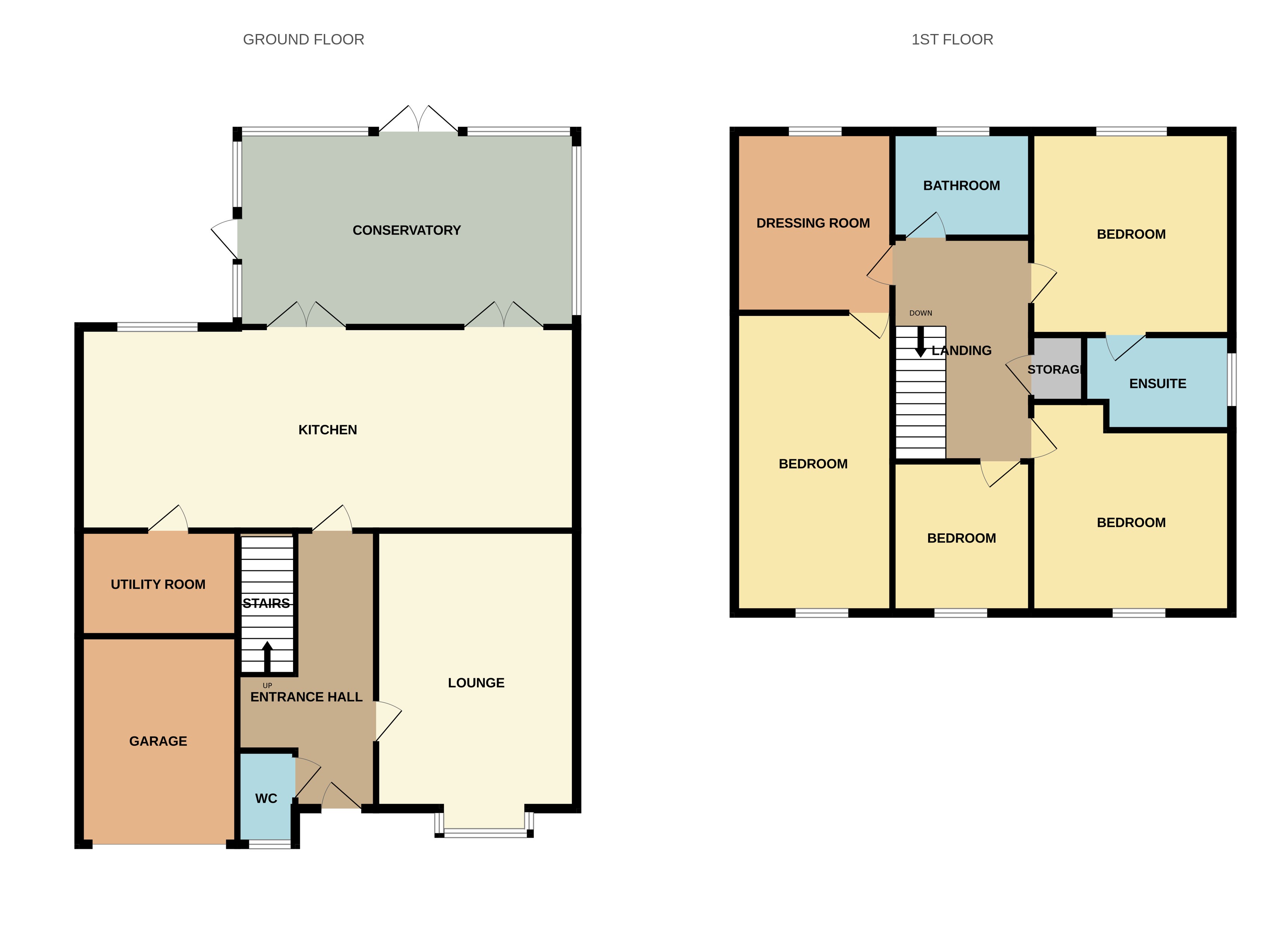 Floorplan for Horwich, Bolton, Greater Manchester