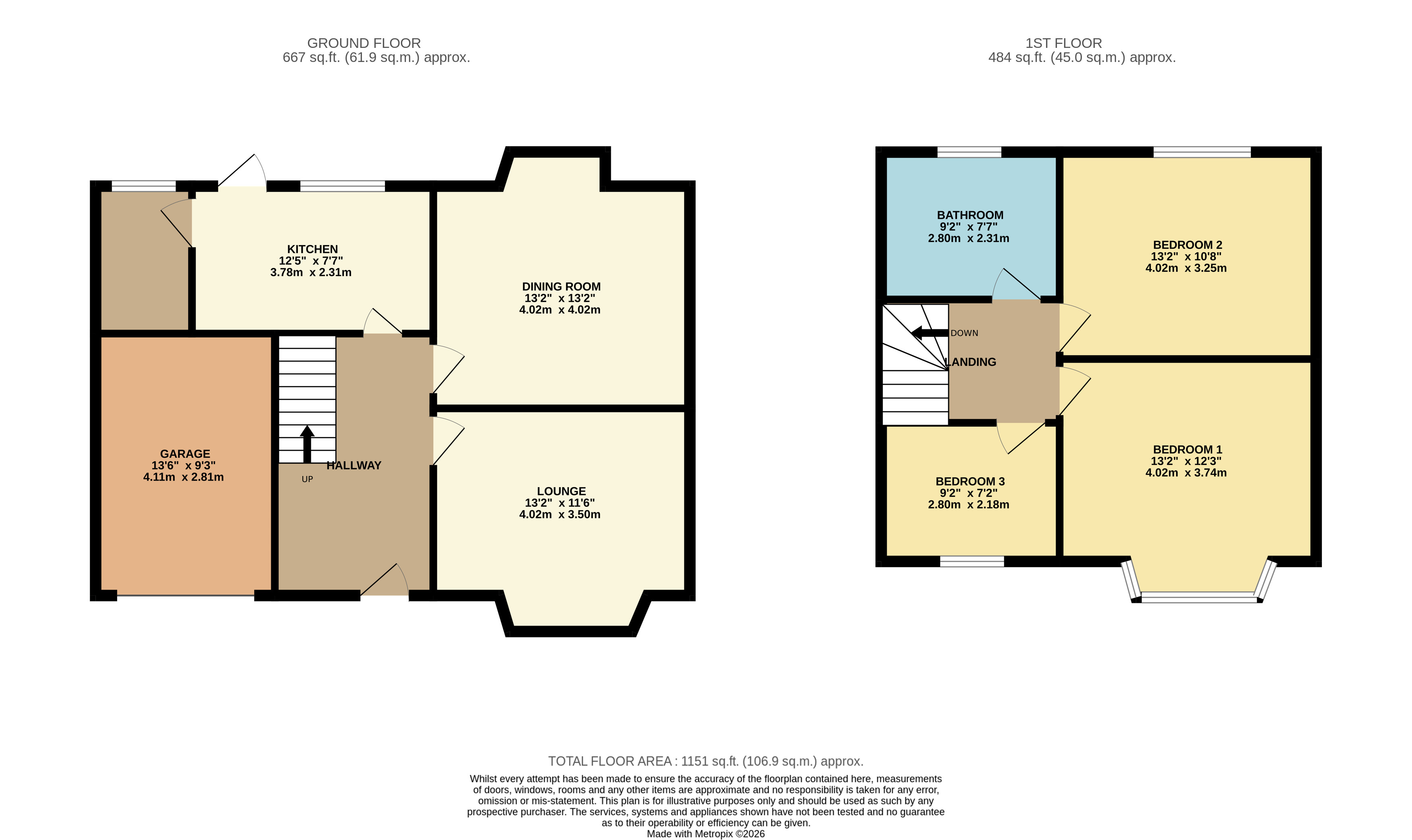 Floorplan for Lostock, Bolton