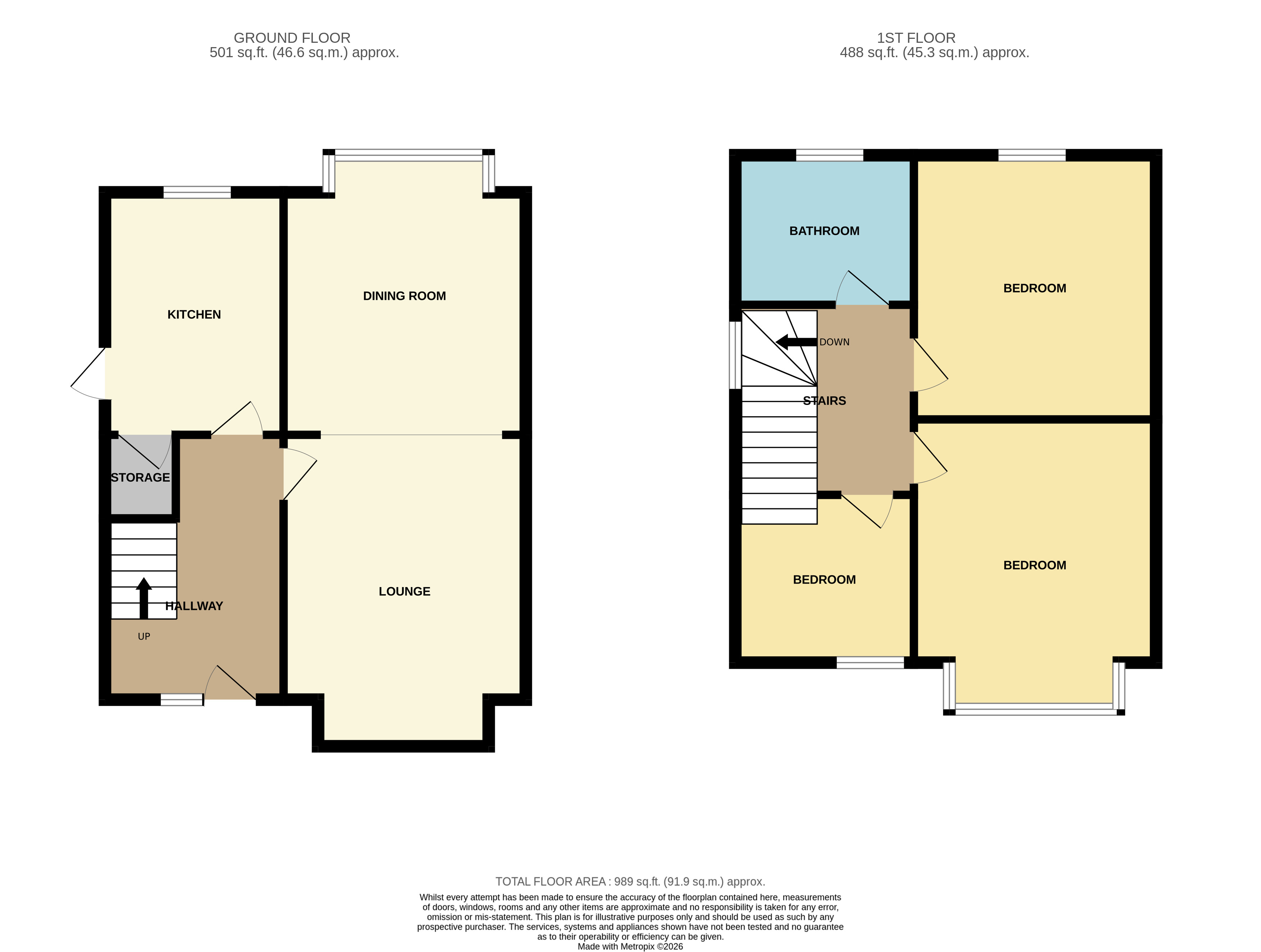 Floorplan for Bolton, Greater Manchester