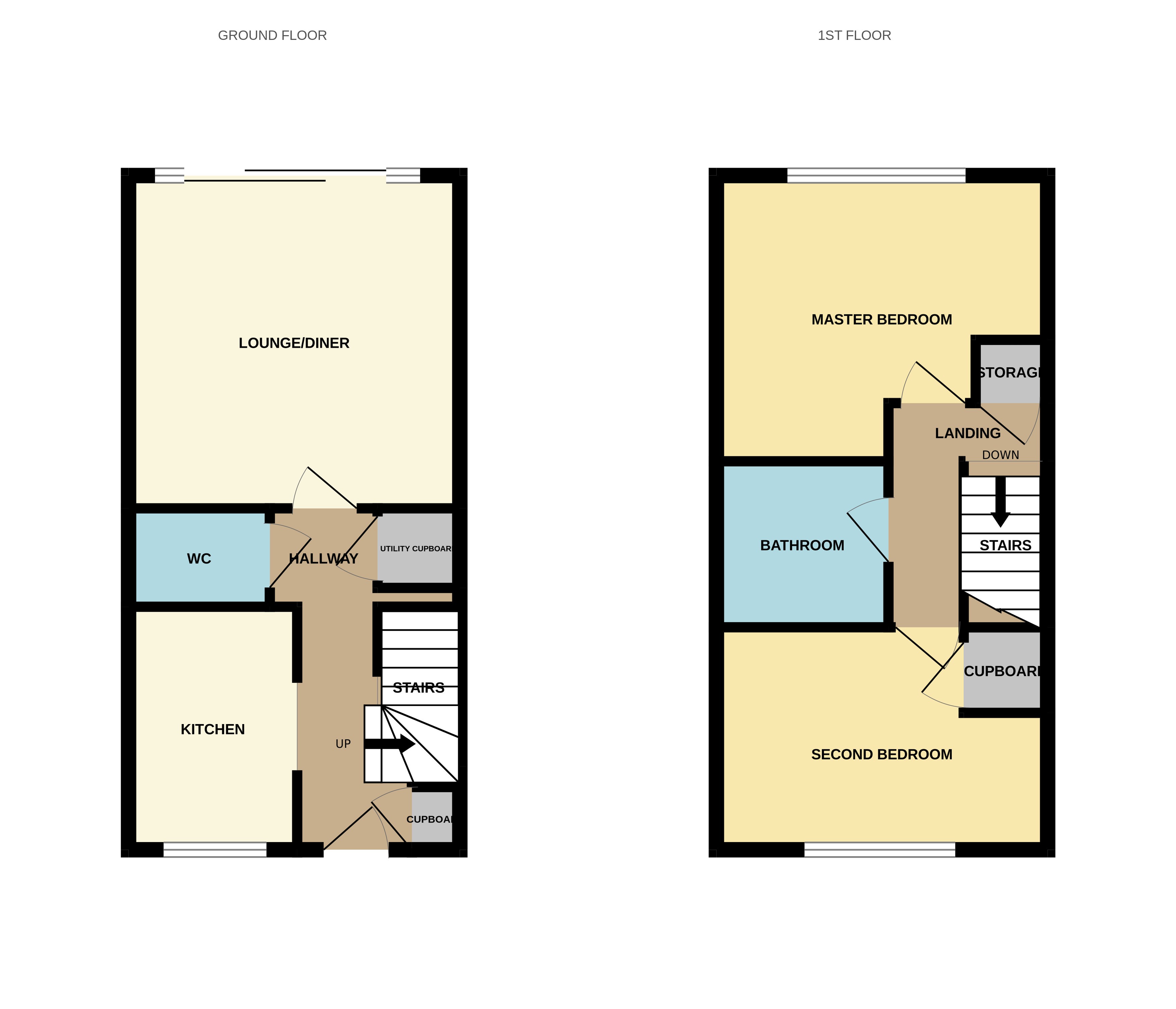 Floorplan for Buckshaw Village, Chorley, Lancashire