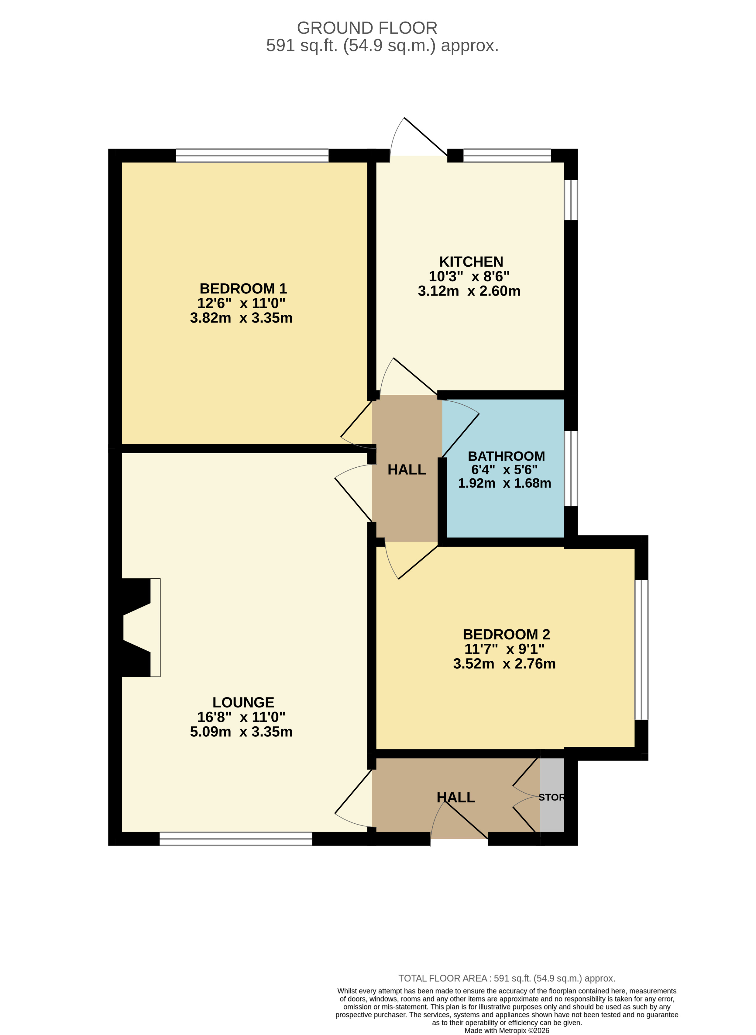 Floorplan for Bolton, Greater Manchester