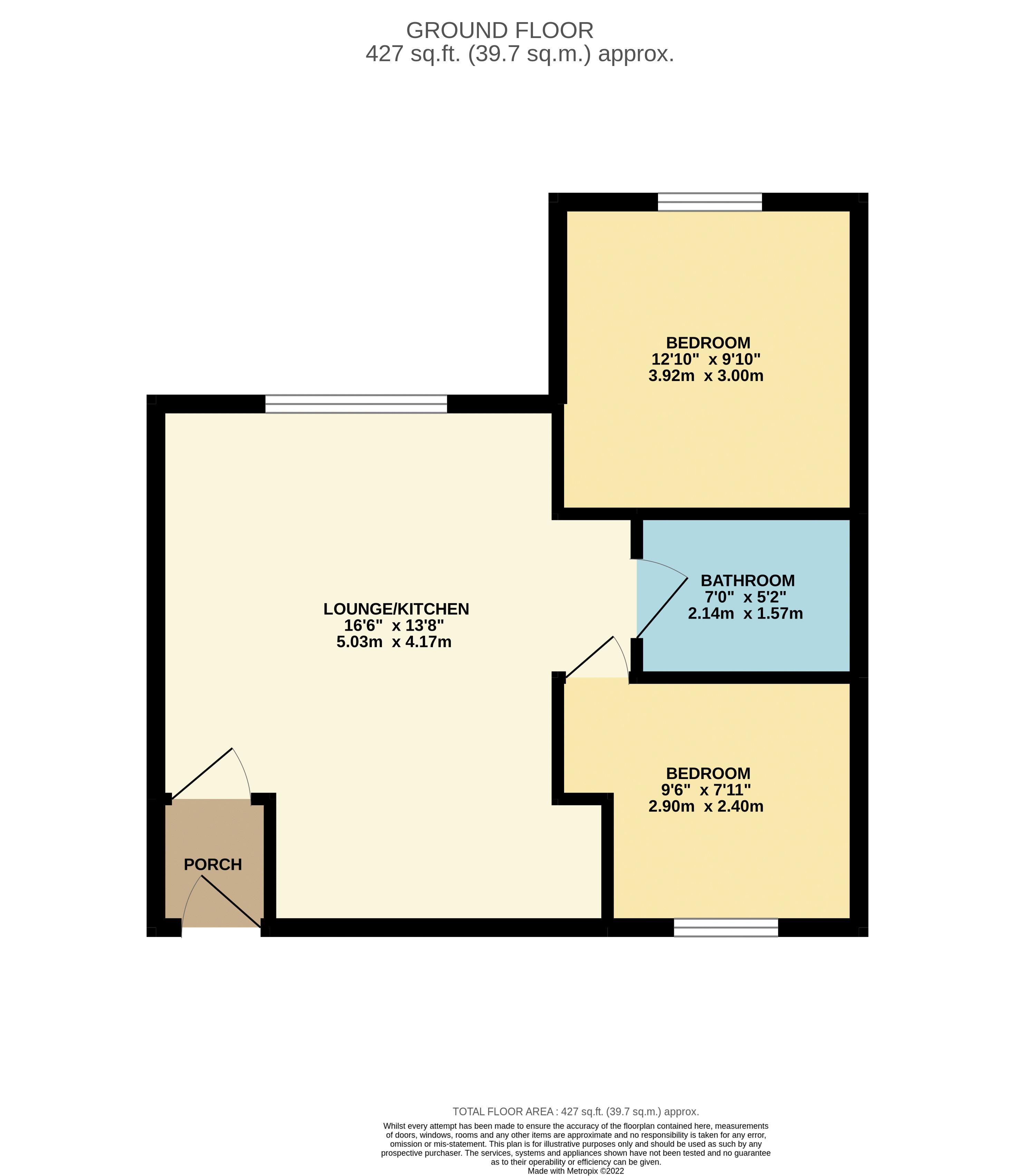 Floorplan for Horwich, Bolton