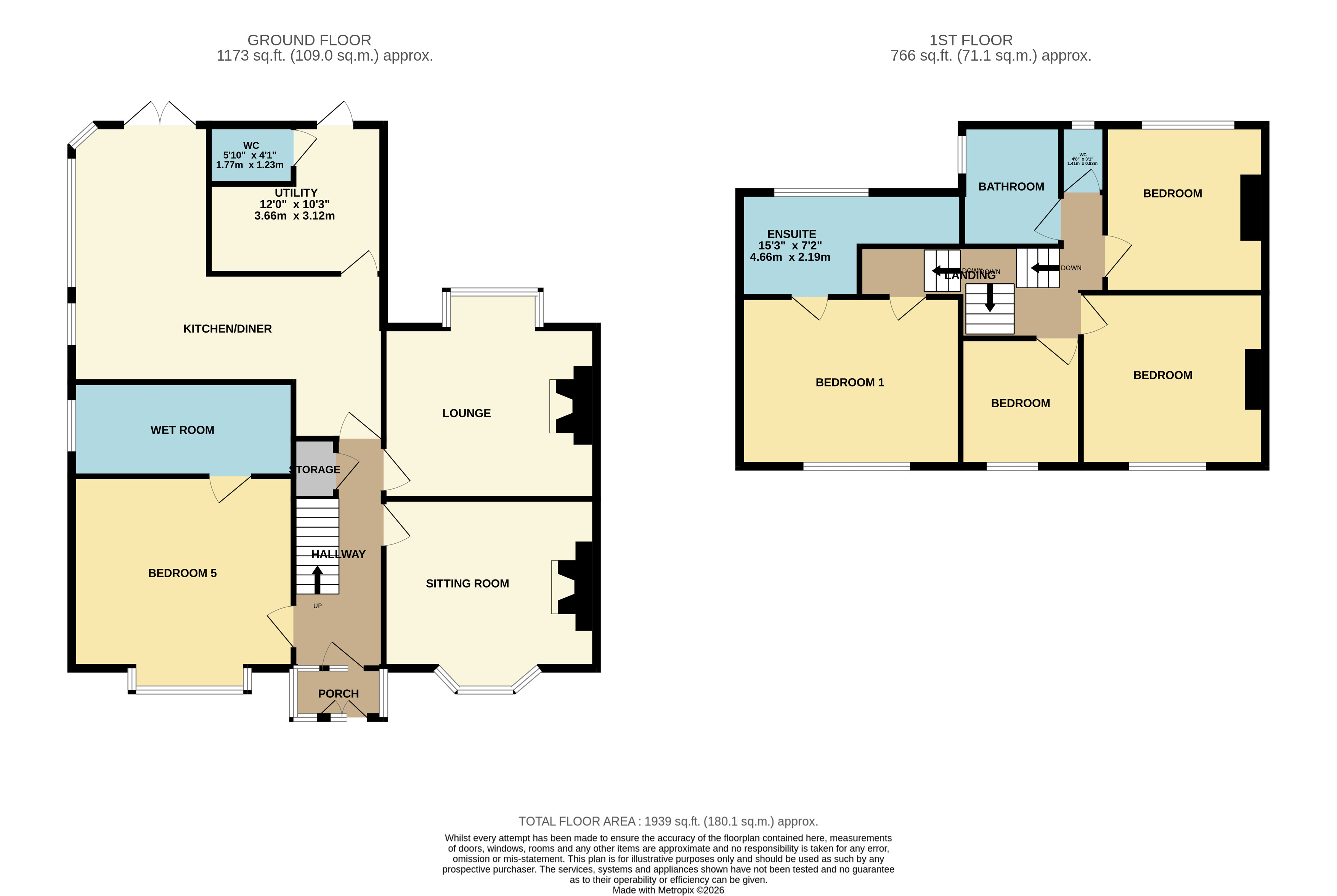 Floorplan for Bolton, Greater Manchester