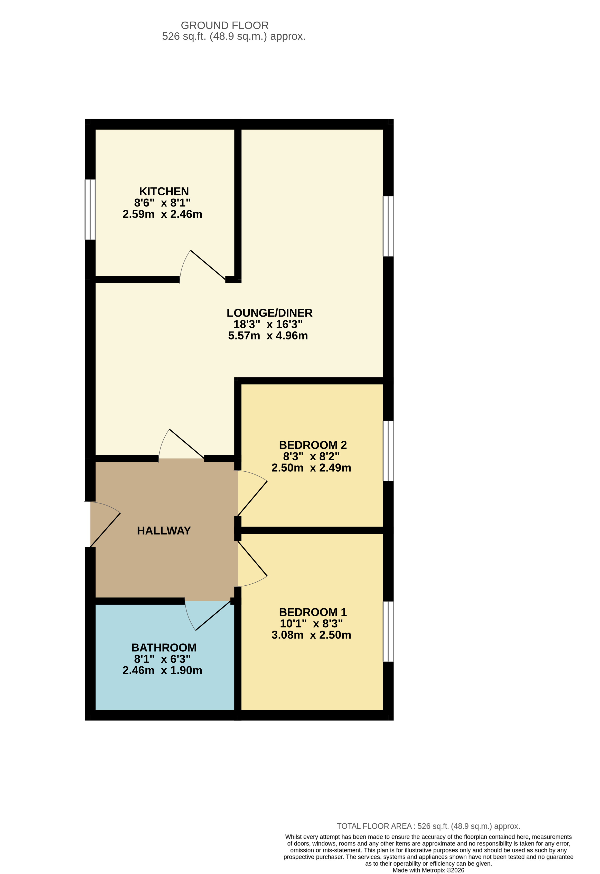 Floorplan for Worsley, Manchester, Greater Manchester