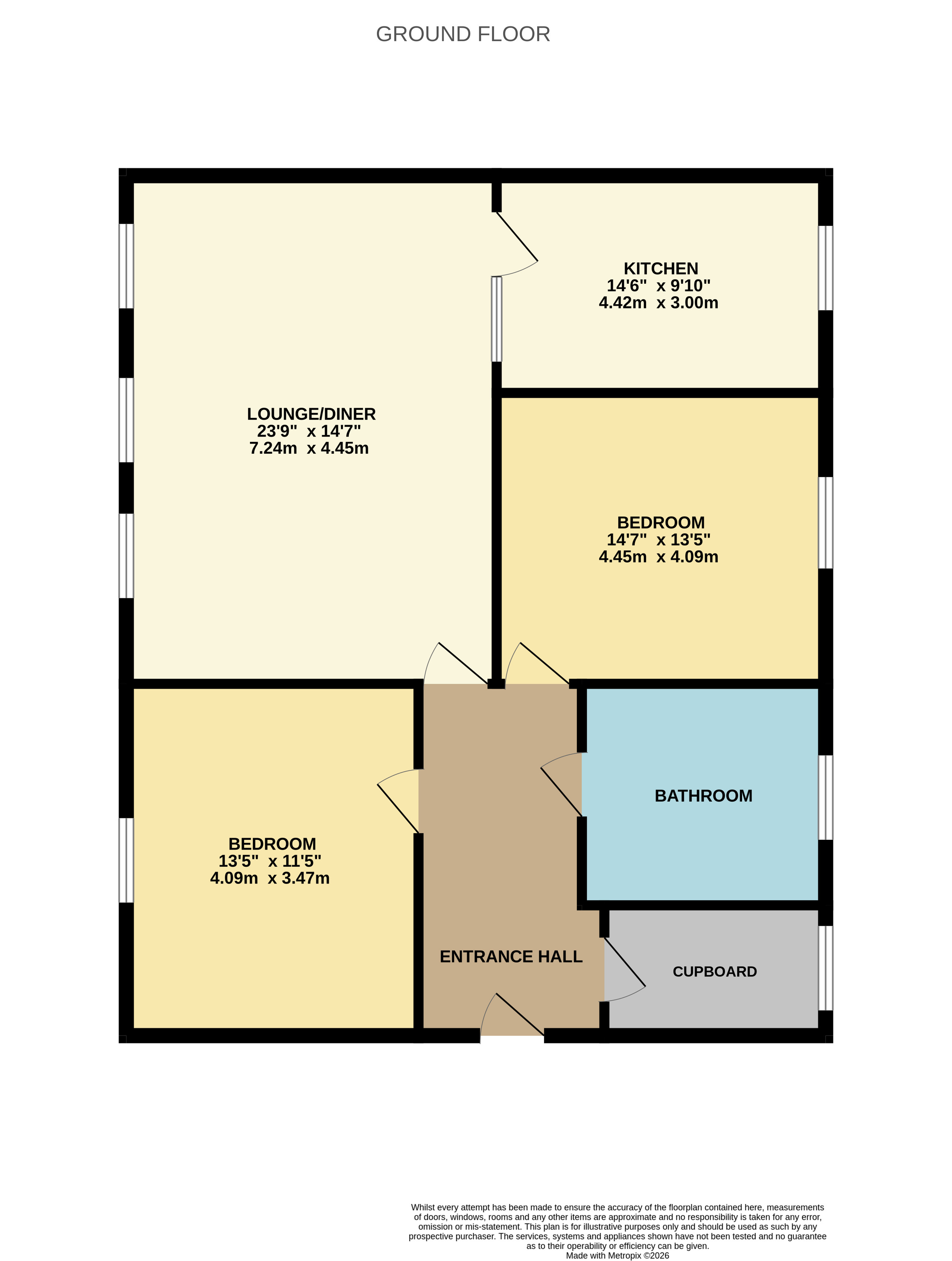 Floorplan for Bolton, Greater Manchester