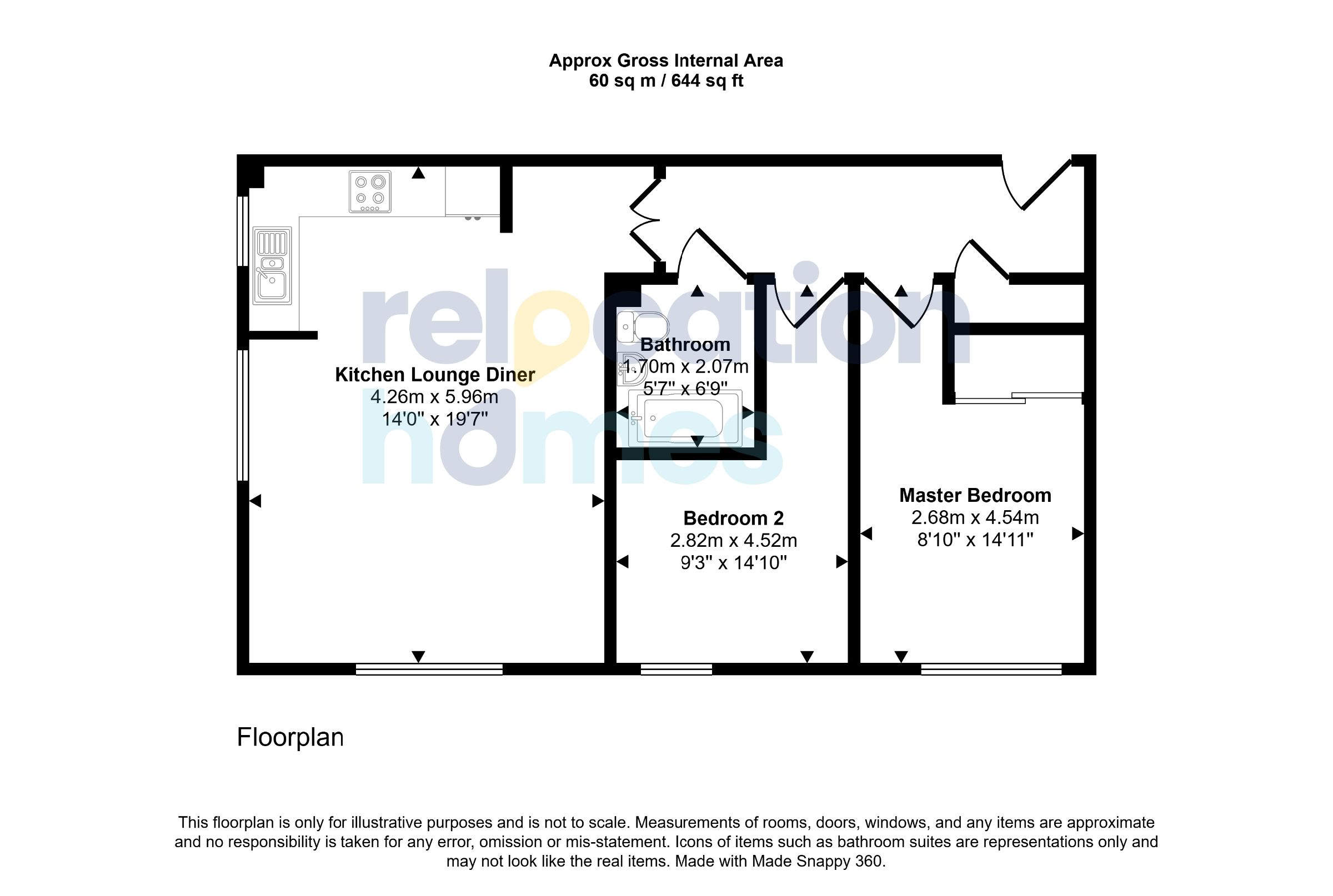 Floorplan for Romford Road, London, E15