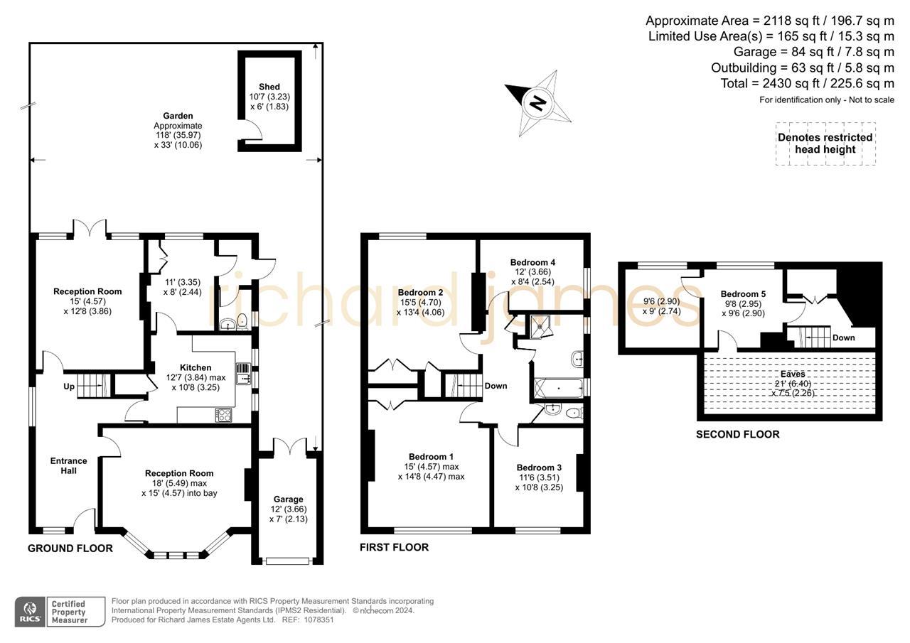 Floorplan for Sylvan Avenue, Mill Hill, London, NW7