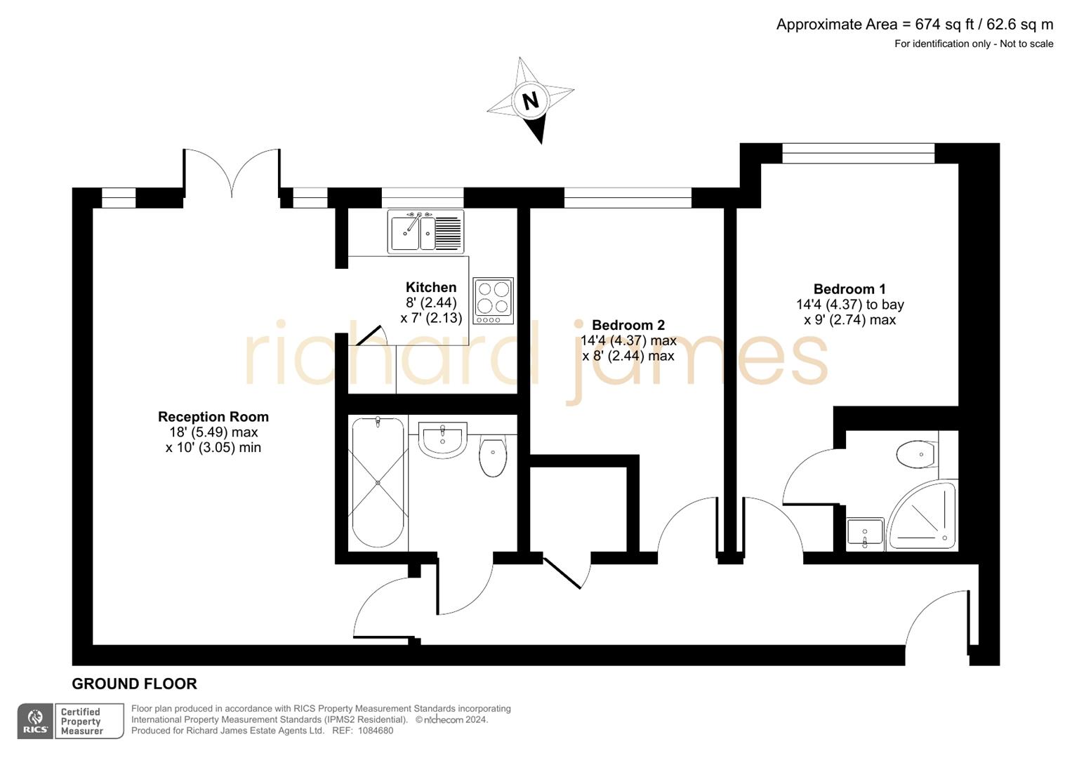 Floorplan for Bressay Drive, Mill Hill, London, NW7