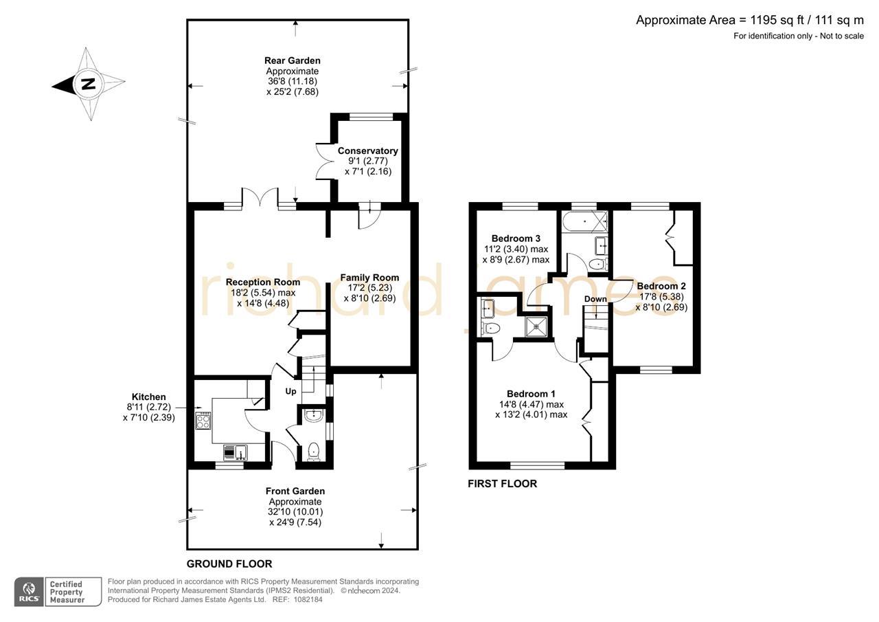Floorplan for Colenso Drive, Mill Hill, London, NW7