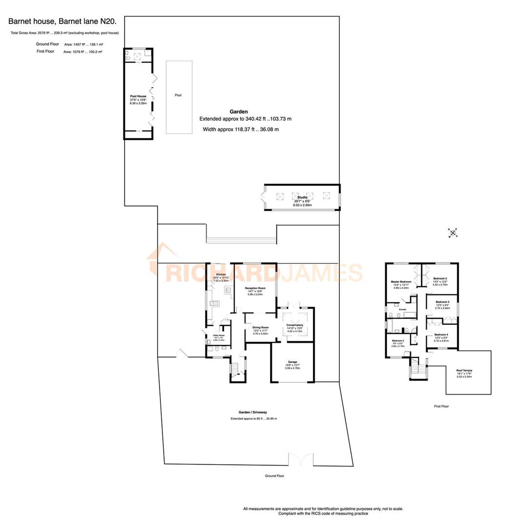 Floorplan for Barnet Lane