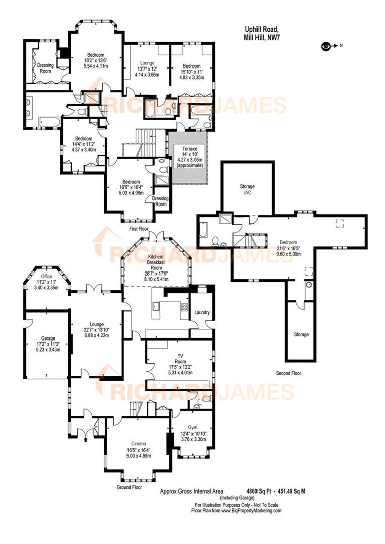 Floorplan for Uphill Road
