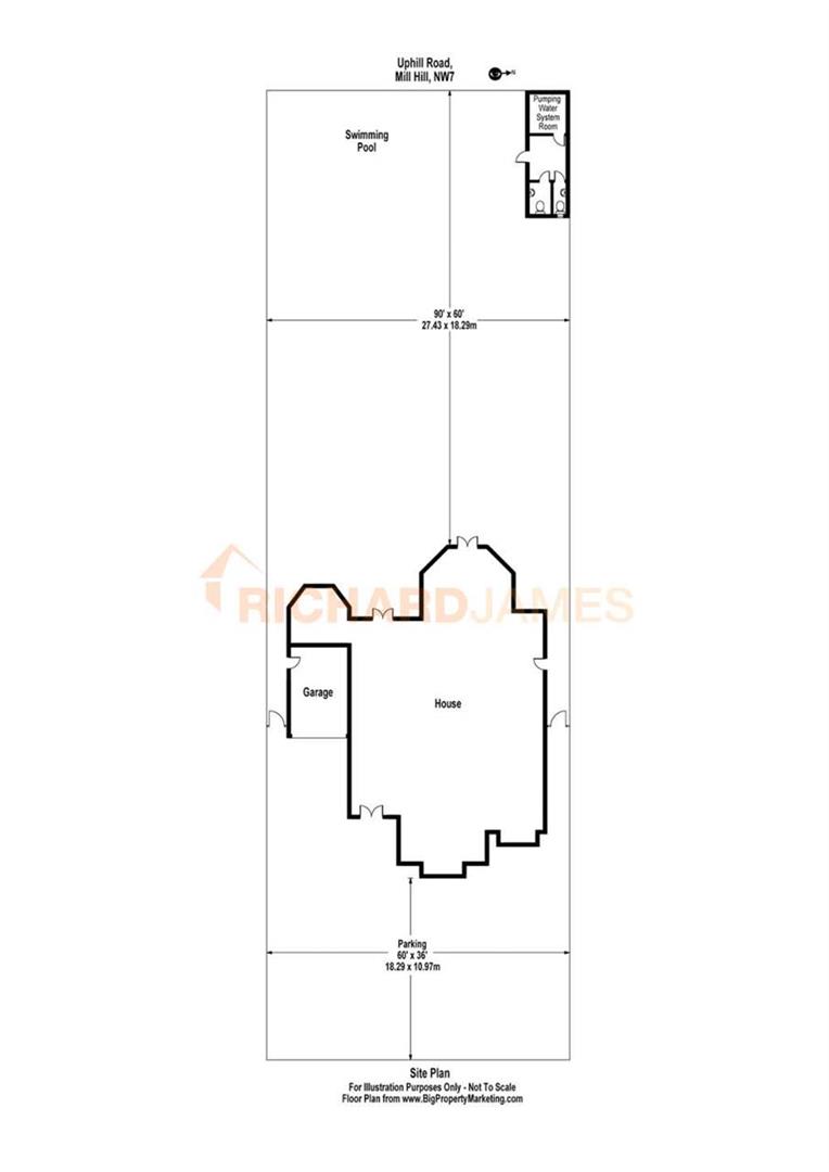 Floorplan for Uphill Road