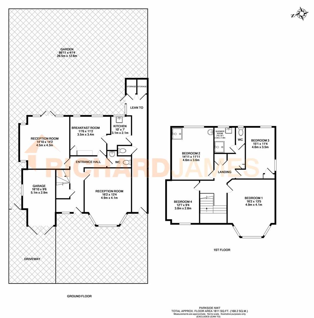 Floorplan for Parkside