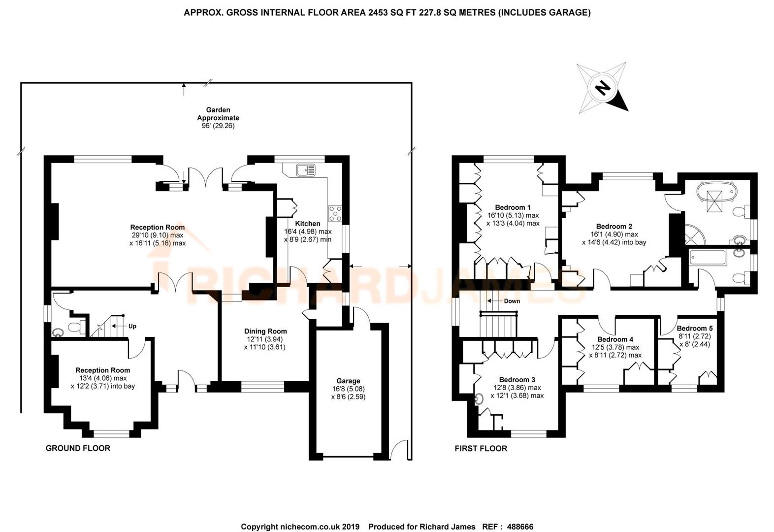 Floorplan for The Ridgeway