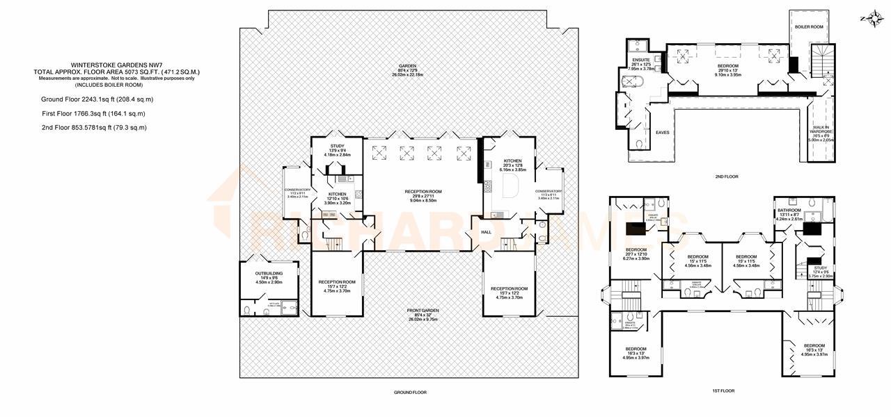 Floorplan for Winterstoke Gardens