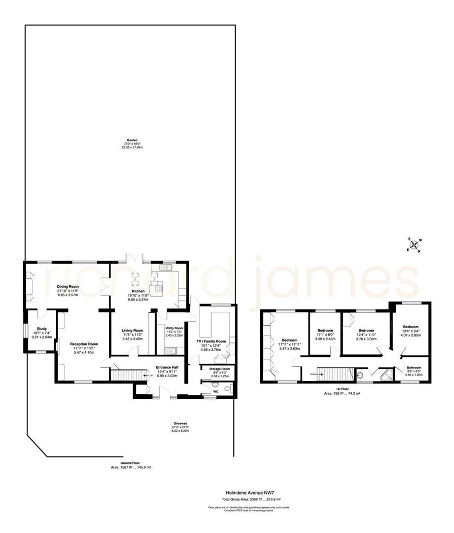 Floorplan for Holmdene Avenue