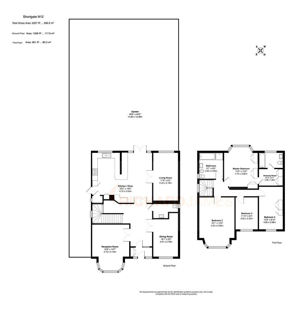 Floorplan for Shortgate