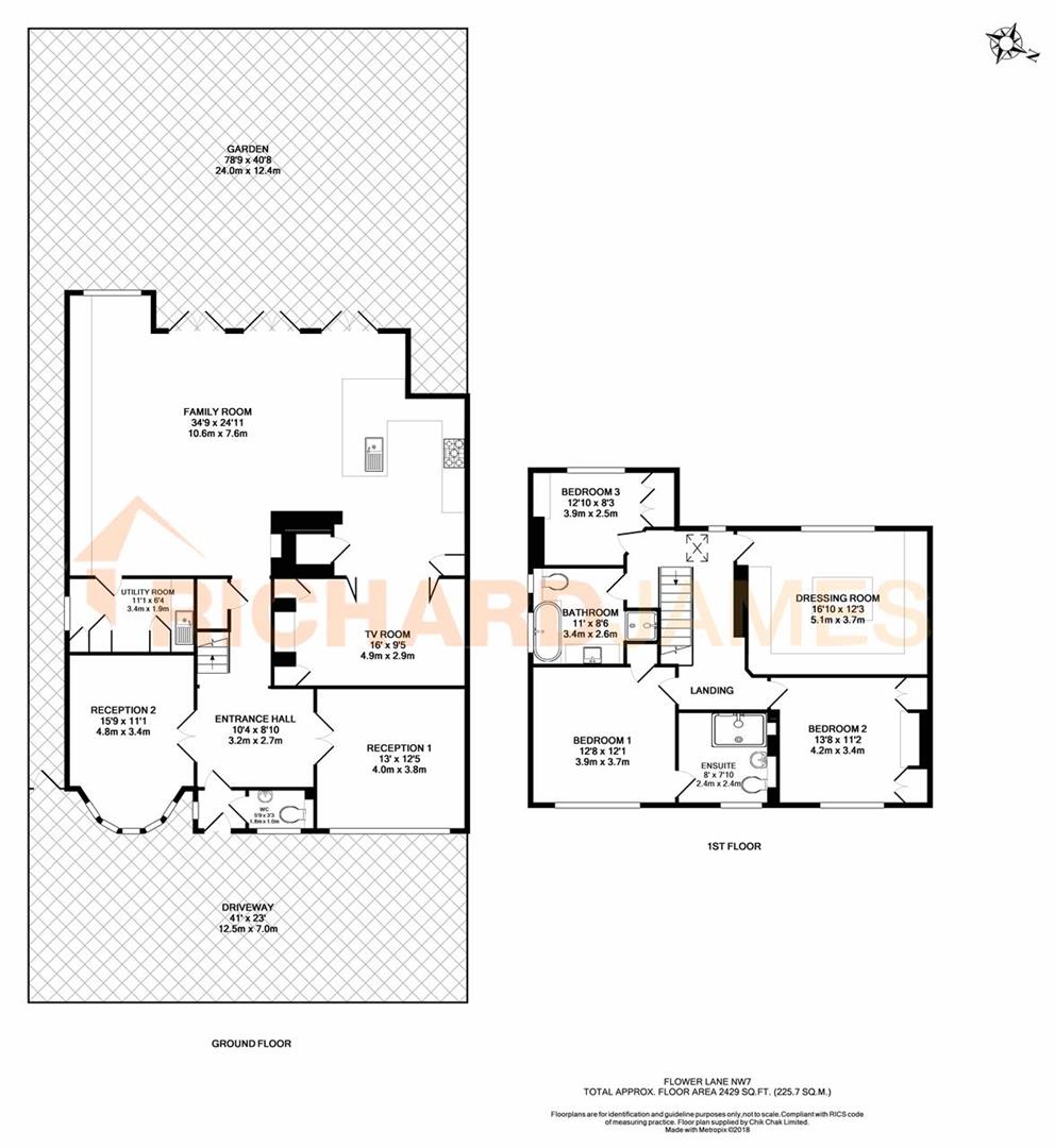 Floorplan for Flower Lane