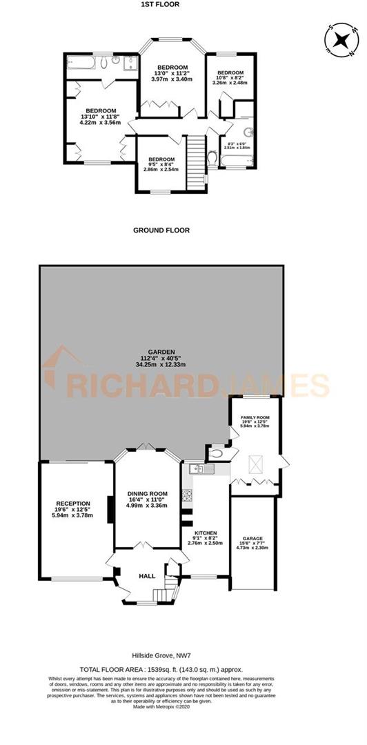 Floorplan for Hillside Grove