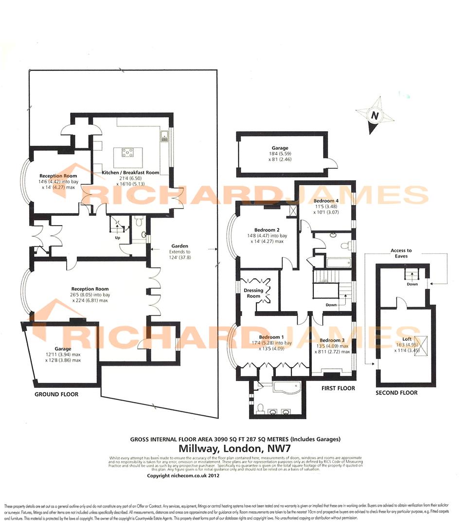 Floorplan for Millway,,Mill Hill