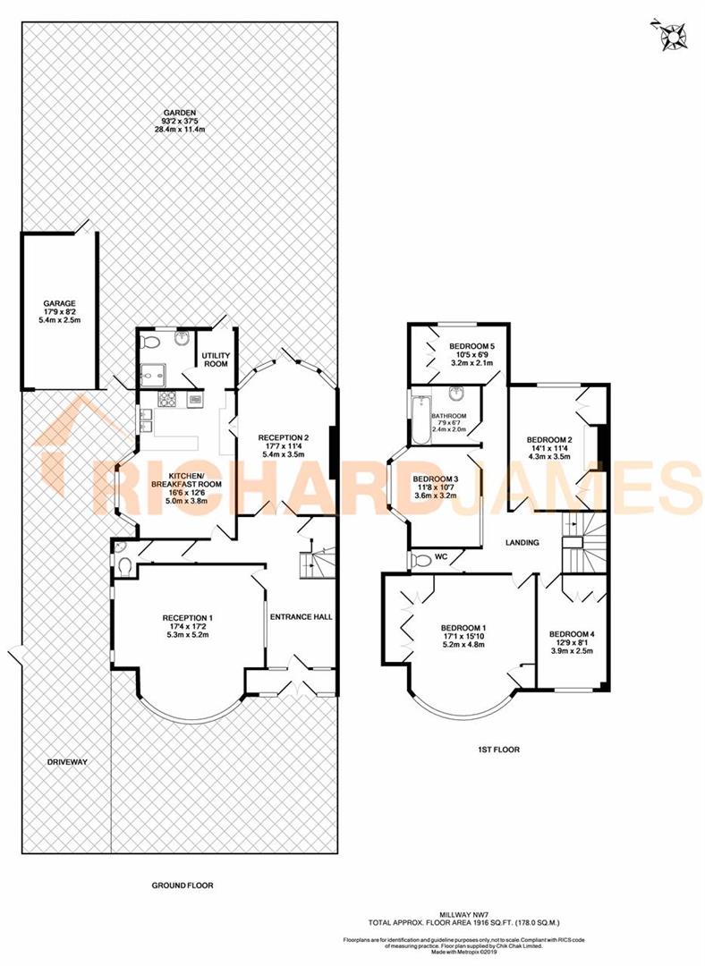Floorplan for Millway