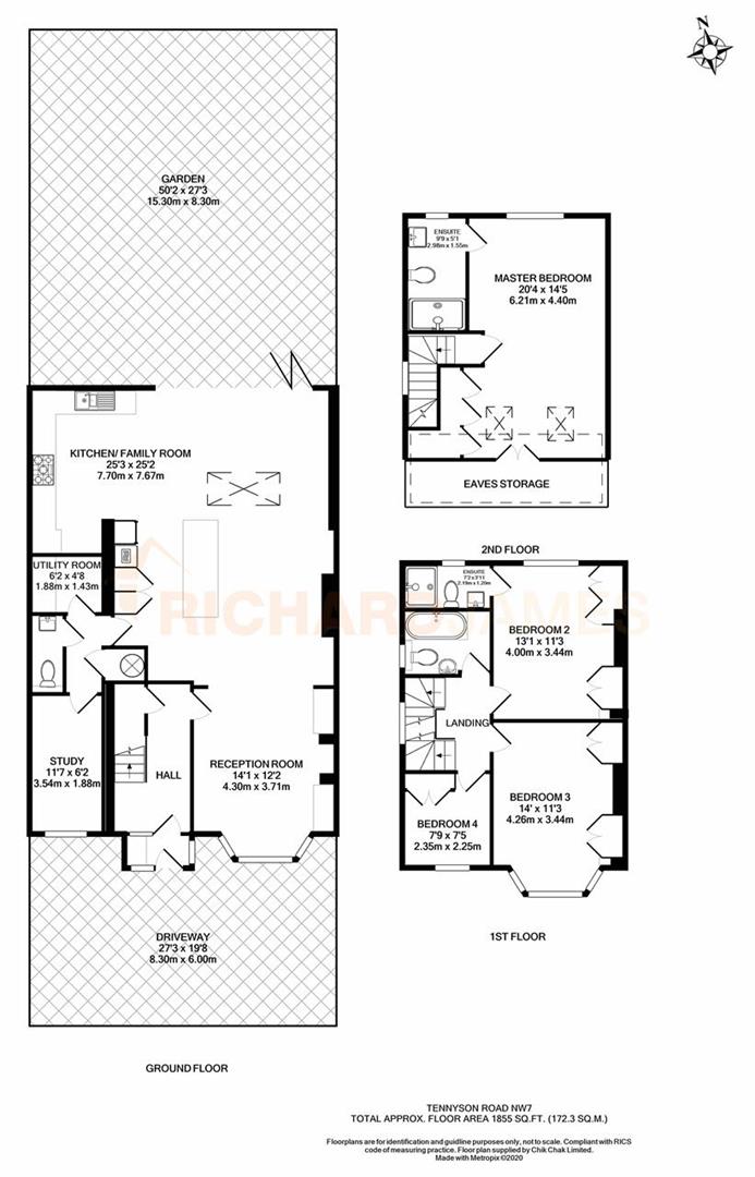 Floorplan for Tennyson Road