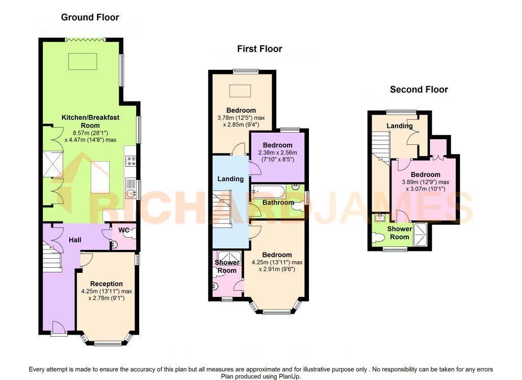 Floorplan for Birkbeck Road