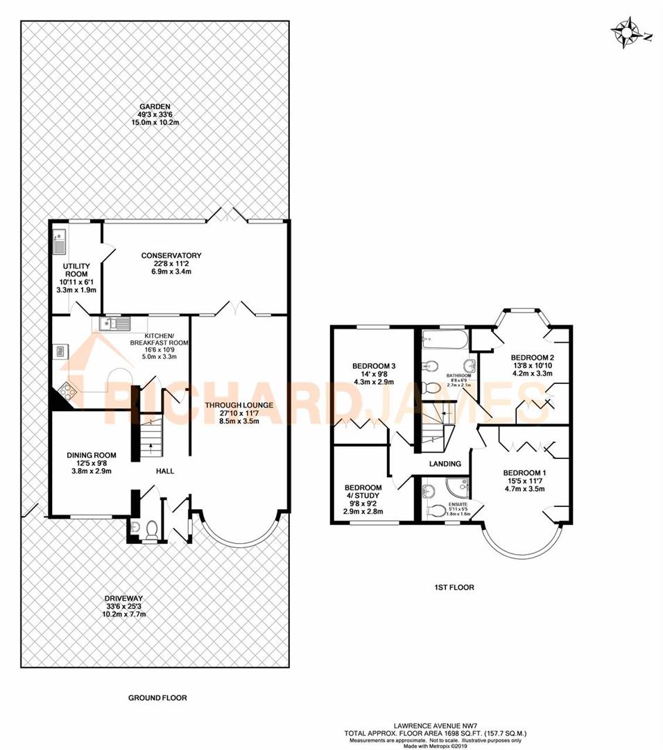 Floorplan for Lawrence Avenue