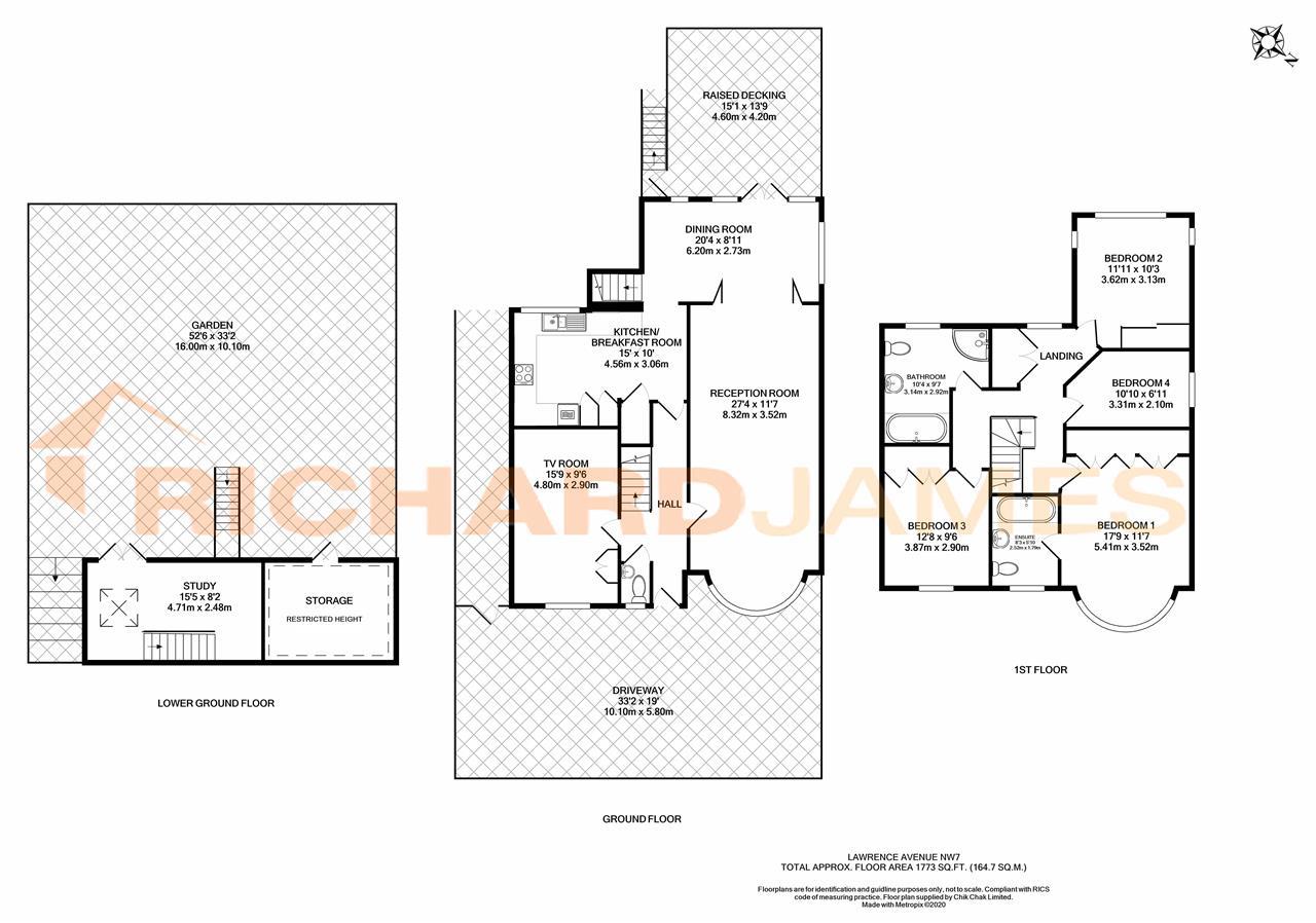 Floorplan for Lawrence Avenue
