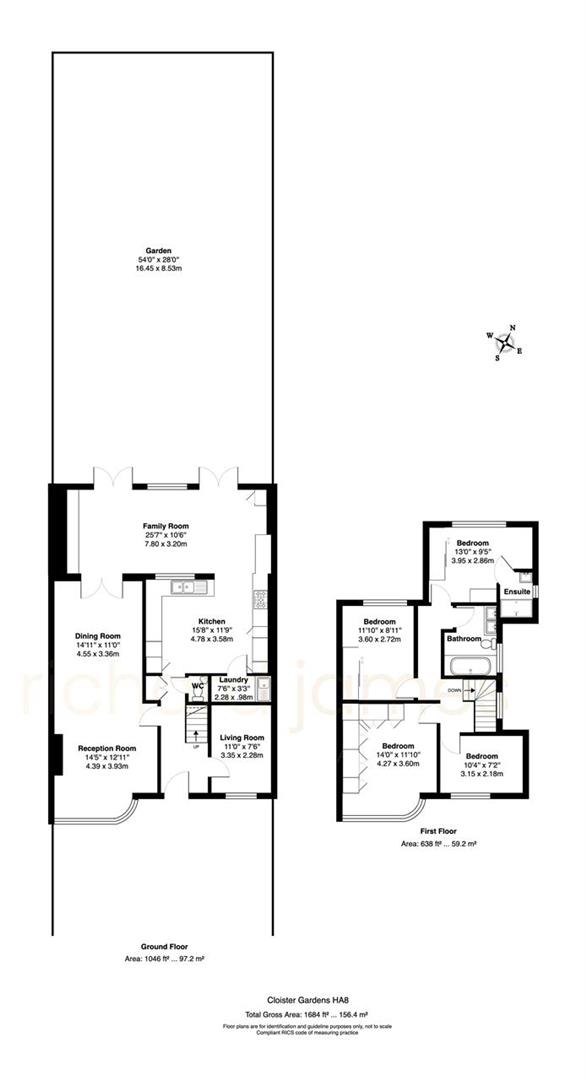 Floorplan for Cloister Gardens