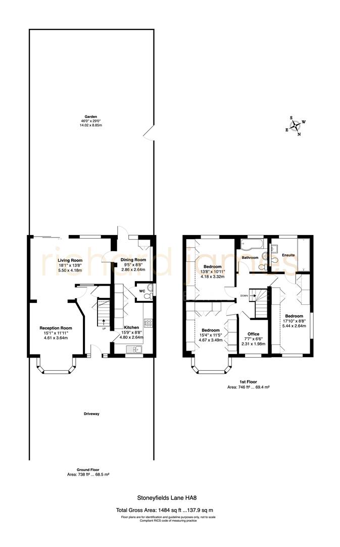 Floorplan for Stoneyfields Lane