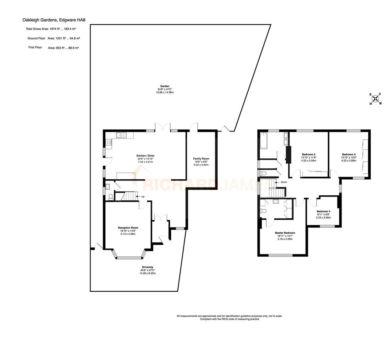 Floorplan for Oakleigh Gardens