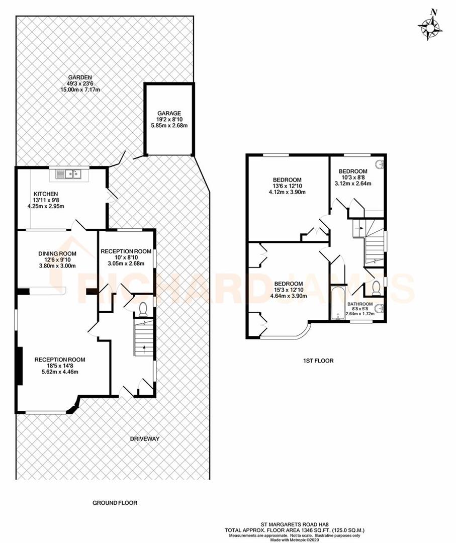 Floorplan for St Margaret's Road