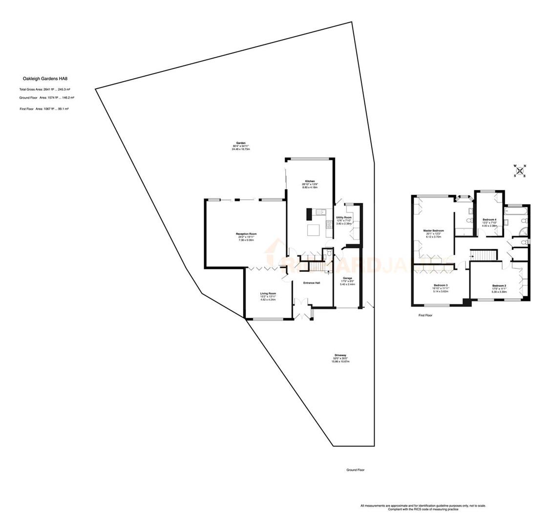 Floorplan for Oakleigh Gardens