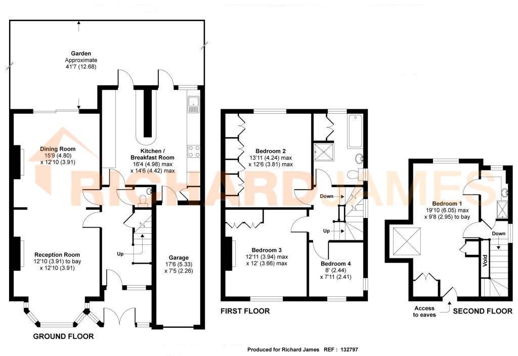 Floorplan for Longfield Avenue