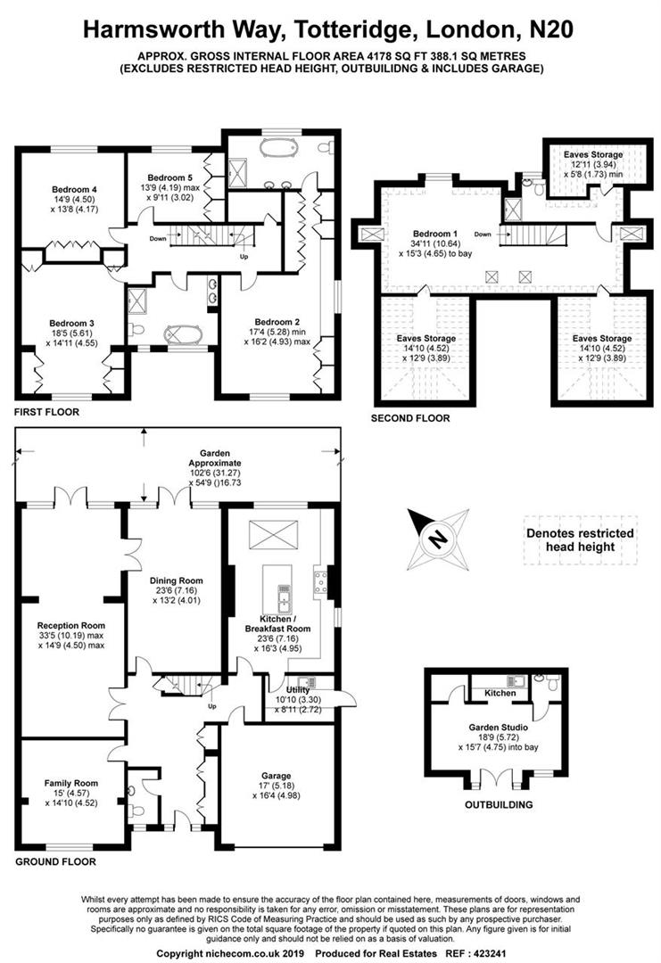 Floorplan for Harmsworth Way