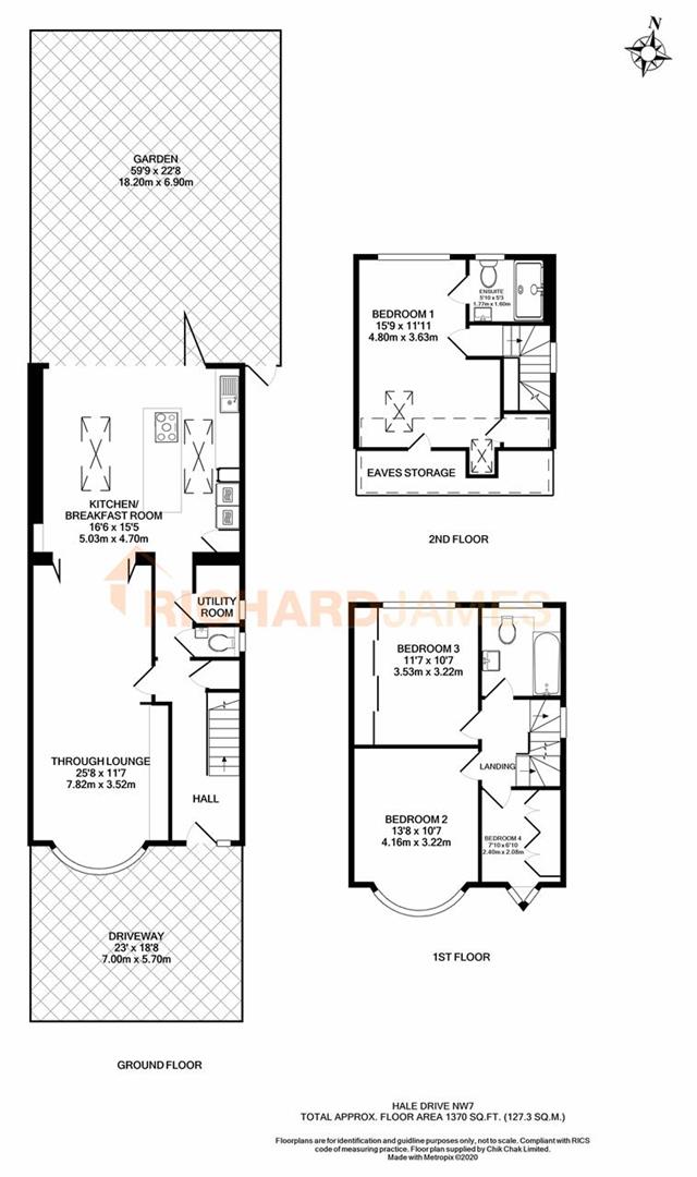 Floorplan for Hale Drive