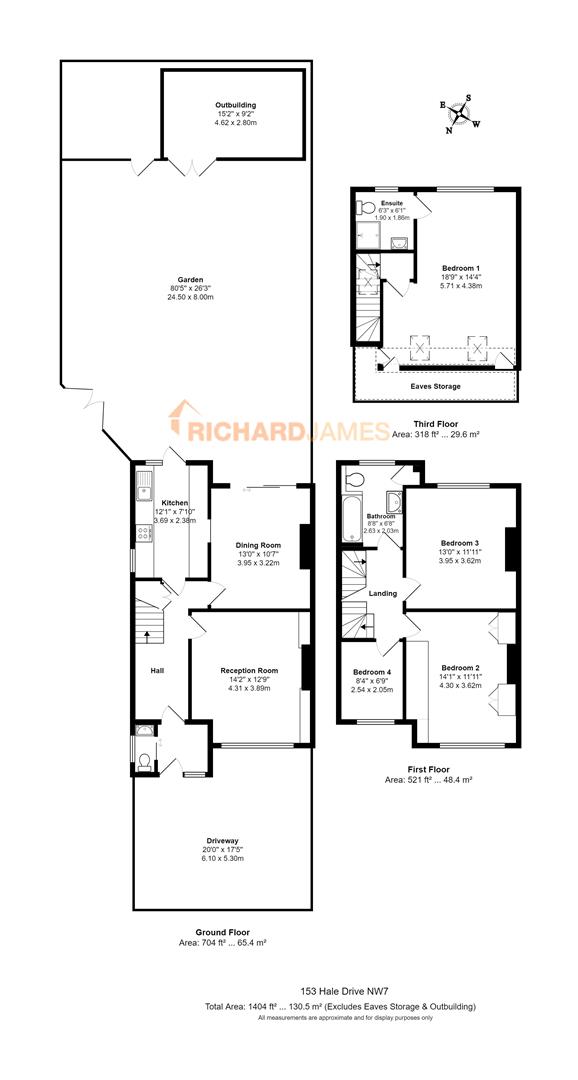Floorplan for Hale Drive