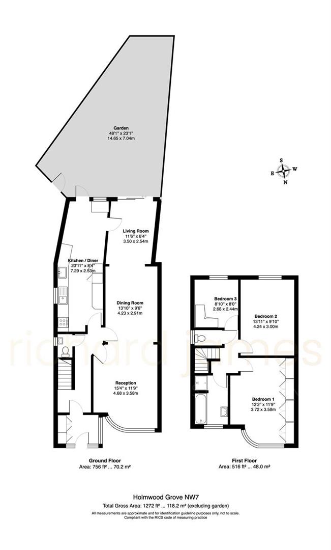 Floorplan for Holmwood Grove
