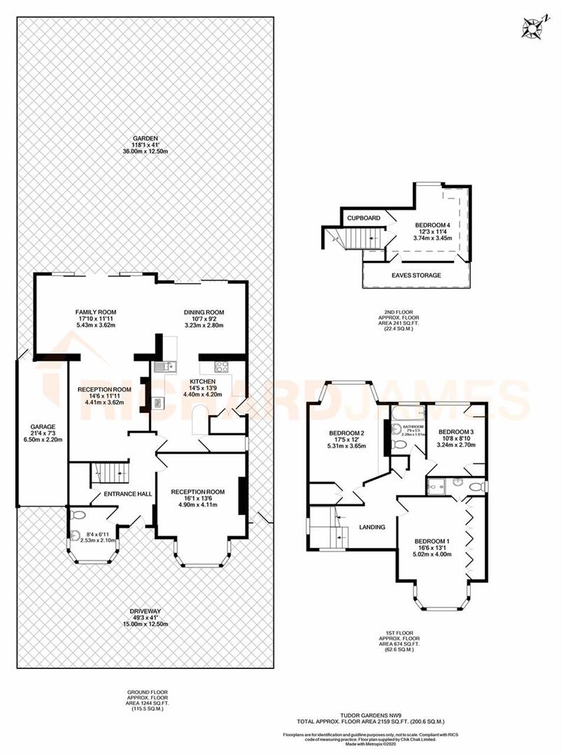 Floorplan for Tudor Gardens