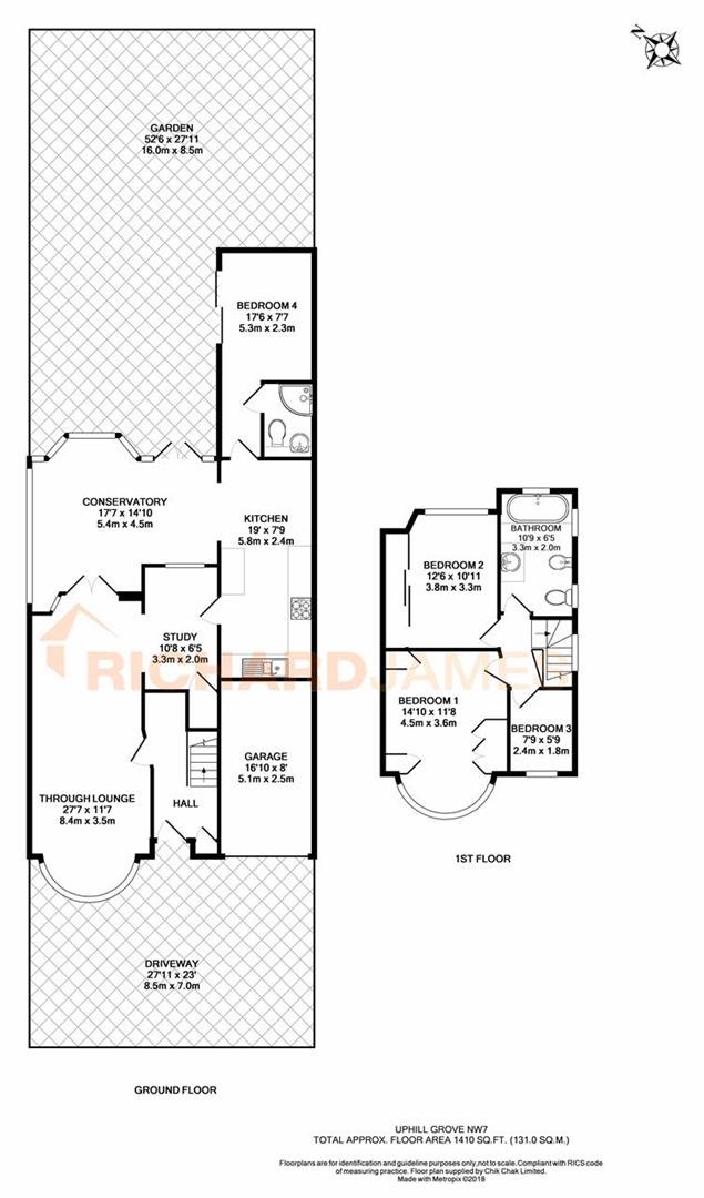 Floorplan for Uphill Grove