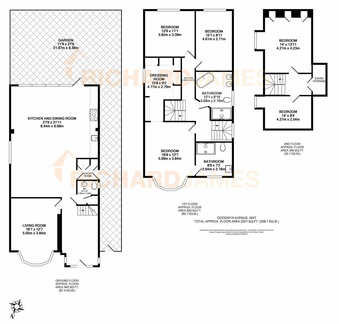 Floorplan for Goodwyn Avenue