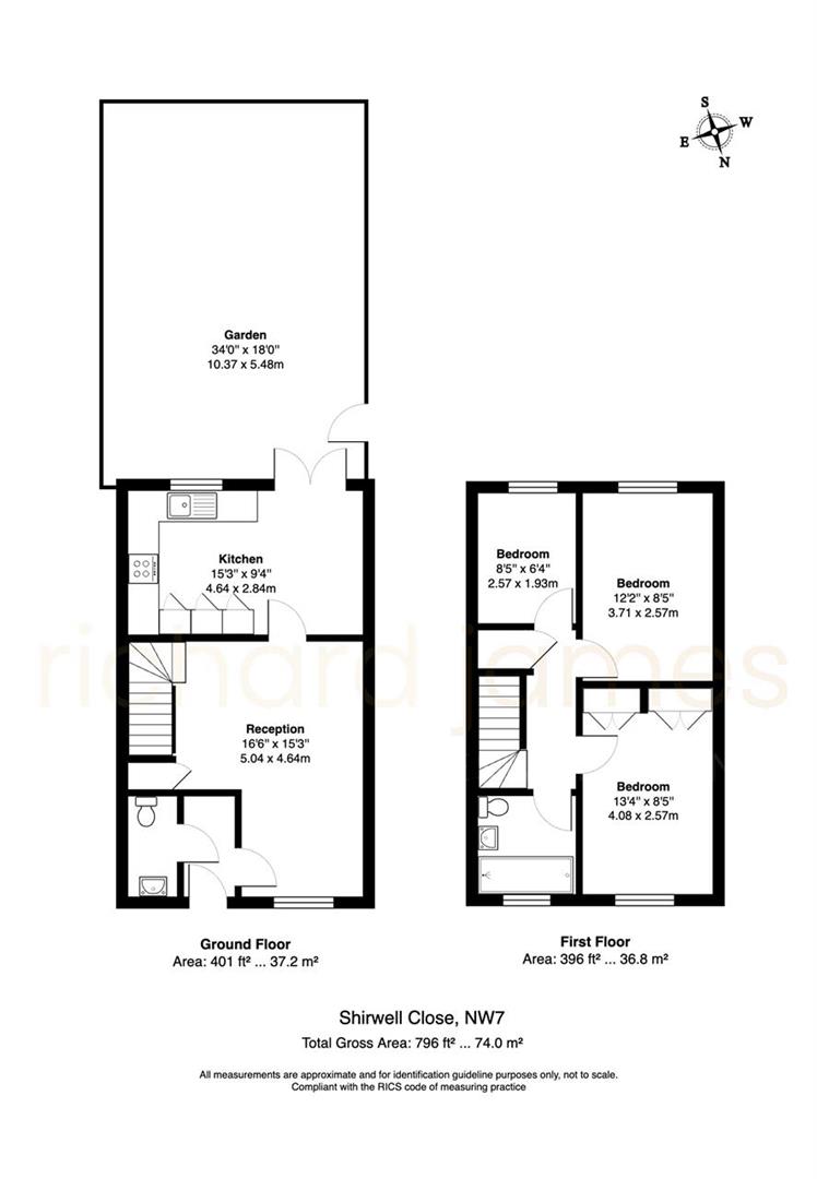 Floorplan for Shirwell Close
