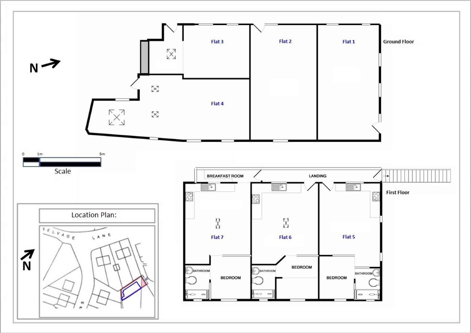 Floorplan for Scout Way, Mill Hill, NW7
